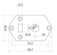 JG Toggle & Slide Switch Plate